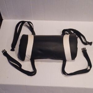 NAZ Gaming Black and White Back Pillow